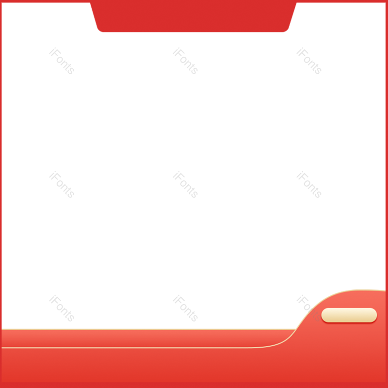 618图片,主图元素,主图边框PNG,年中大促免抠素材